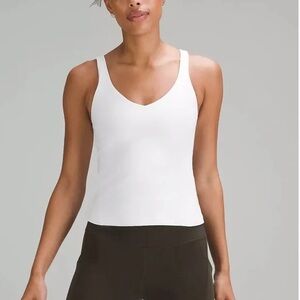 Lululemon White Align Tank Top